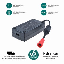 SLLEA 2-Prong 29V AC/DC Adapter for KD Kaidi Kddy008B Electric Recliner Power Recliner Lift Chair Linear Actuator Motor 29VDC 2A Power Supply Cord Charger (w/ 2-Prong Connector.)