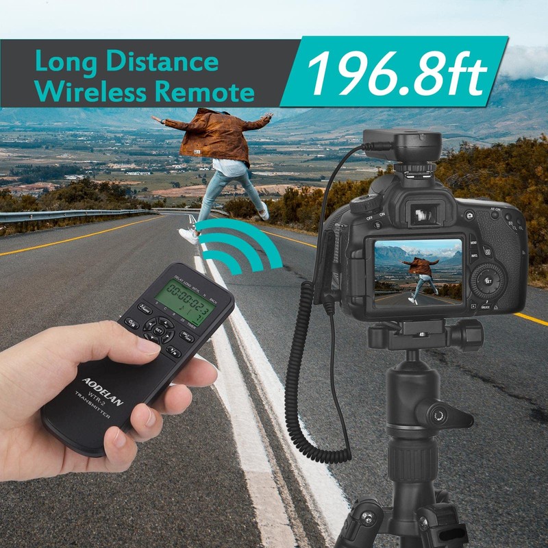 Wireless Remote Camera Shutter Release for Sony ILCA-a77M2, a99M2, a99V;