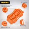 Nilight Off-Road Mini Short Recovery Traction Boards For 4WD 4X4