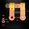 Ampper Side Post Battery Disconnect Switch 12V 24V, Knife Blade