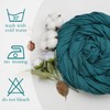 pepmily 8 Pack Teal Cheesecloth Table Runner 10ft Boho Gauze