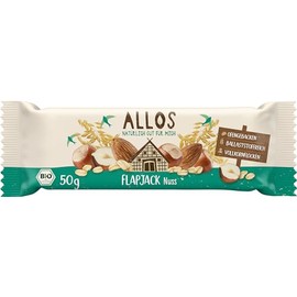 Allos Organic Flapjack Nut (6 x 50 g)
