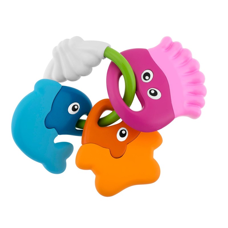 Chicco Baby Senses Sea Creatures Teether rattles (Multicolour, Any gender)