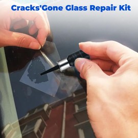 S-SNAIL-OO Windshield Repair Kit, Windshield Crack Repair Kit, Cracks'Gone Glass Repair Kit, Windshield Repair Kit for Chips and Cracks, Glass Repair Fluid for Fixing Chips and Star Shaped Crack (Aa)