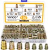 YIYICO Threaded Insert Wood Screw-In Nuts M4 M5 M6 M8