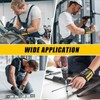 Magnetic Wristband for Tools,Christmas Gifts for Men, Lightweight 1680D Double
