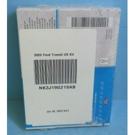 22 2022 Ford Transit owners manual with Navigation/SYN