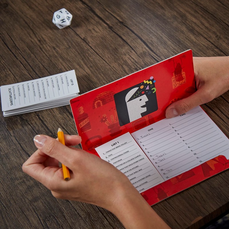 Hasbro Gaming Scattergories Classic Game, Party Game for Adults and