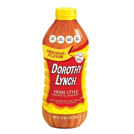 Dorothy Lynch Salad Dressing | Sweet & Spicy | Thick & Creamy | Salads, Dips, Sauces, & Marinades | French Style Condiment | Tangy | Gluten Free | No Trans Fat | USA Made (Home Style, 32 oz (2 Pack))