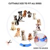 NOVKIN LED Dog Collar, Rechargeable Light Up Dog Collars,IP67 Waterproof
