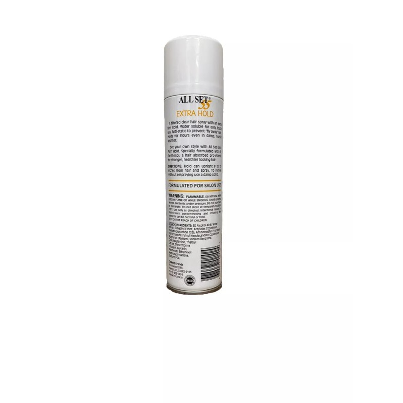 DeMert All Set Extra Hairspray 9 OZ