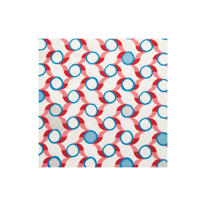 Poly Spandex Stretch Fabric - Retro Wave - 57 Inch