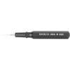 Excelta Mini Spatula, Three Star, Stainless Steel Spatula, 2.5”, Black