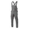 Högert Fabian Work Dungarees for Men in Various Colours, darkgray