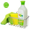 JIANYI Kitchen Sponge Holder, Stainless Steel Sink Caddy Organizer, Rustproof