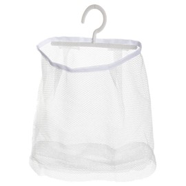 Cabilock Breathable Mesh Laundry Hamper - Foldable Hanging Storage Basket,Portable Storage Bag Fruit Vegetable Holder Pouch for Dormitory, Travelling, Camping, RV