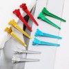 [SS62] Bangs fixing pins makeup beauty salon pins 10 pcs green 10 pcs FREE / [에스에스62]앞머리고정핀 메이크업 미용실 집게 핀 10개 그린10개FREE