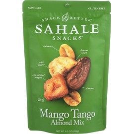 Sahale Snacks Mango Tango Almond Fruit and Nut Mix, 8 Ounce -- 4 per case.