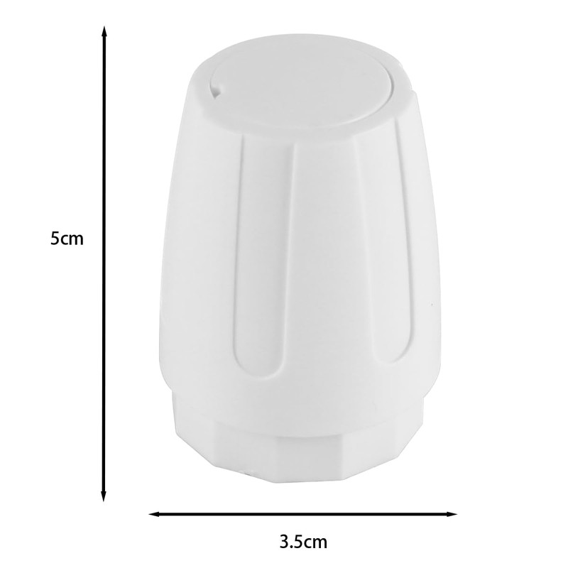 Laroal 4Pcs Radiator Valve Caps for Underfloor Heating Manifold Hand
