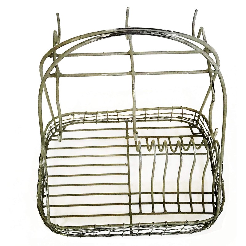 Metal Dish Caddy By Colonial Tin Works,grey,11.5 x 8.75 x