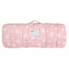 Moonsea Toddler Nap Mat with Pillow and Fleece Minky Blanket