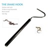 AIMALL Adjustable Telescopic Snake Hook, Stainless Steel Reptile Capture Hook,