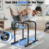 Sportsroyals Adjustable Dip Bar Station, Heavy Duty Parallette & Parallel