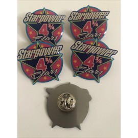 Starpower DANCE Award Lapel Pin 4 3/4 Stars Power Adjudication Medal