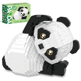 Panda Micro Mini Building Toy Bricks for Adults, 1192 PCS Mini Building Blocks Animals Sets for Goodie Bags, Party Favors for Boys Girls 12+ 14+, Christmas Birthday Gift for Kids, Carnival Prizes