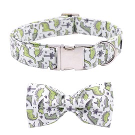 ARING PET Bowtie Dog Collar, Dog Collar with Bow, Adjustable Collars for Small Medium Large Dogs