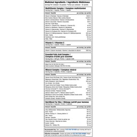 Pro Line Vita-Paks for Men | Complete Athlete Formula in 1 Pack | Multi Minerals, Omega 3 Essential Fatty Acids, Greens Super Foods, High-Potency Vitamin B Complex, Vitamin C Complex | 60 Packets (Pack of 2)