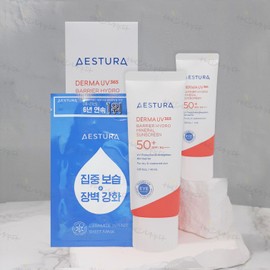 estra Aestura Astra Derma UV365 barrier moisture inorganic sunscreen + mask pack 1 piece special / 에스트라 아스트라 더마 유브이365 장벽수분 무기자차 선크림+마스크팩 1매 기획