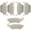 Front and Rear Brake Pads Sintered for Honda TRX450R TRX