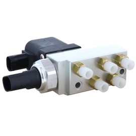 Uenopedin MJ 2113200158 Air Suspension Valve Control Unit for E Class W211 S211 CLS Class C219 CLS500 E320 E500 E550, Metal, Needle Valve, Automotive Part, Air Suspension Valve, Valve, NPT
