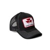 J&D Productions Black Massey Ferguson Tractor Logo Hat with Mesh