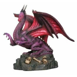 Ebros Abraxas Dragon Collectible Figurine L: 4.75"x W: 4.25" x H: 5"