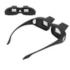 Prism Glasses Stylish Compact Black Large Resin Glass 16cm Frame