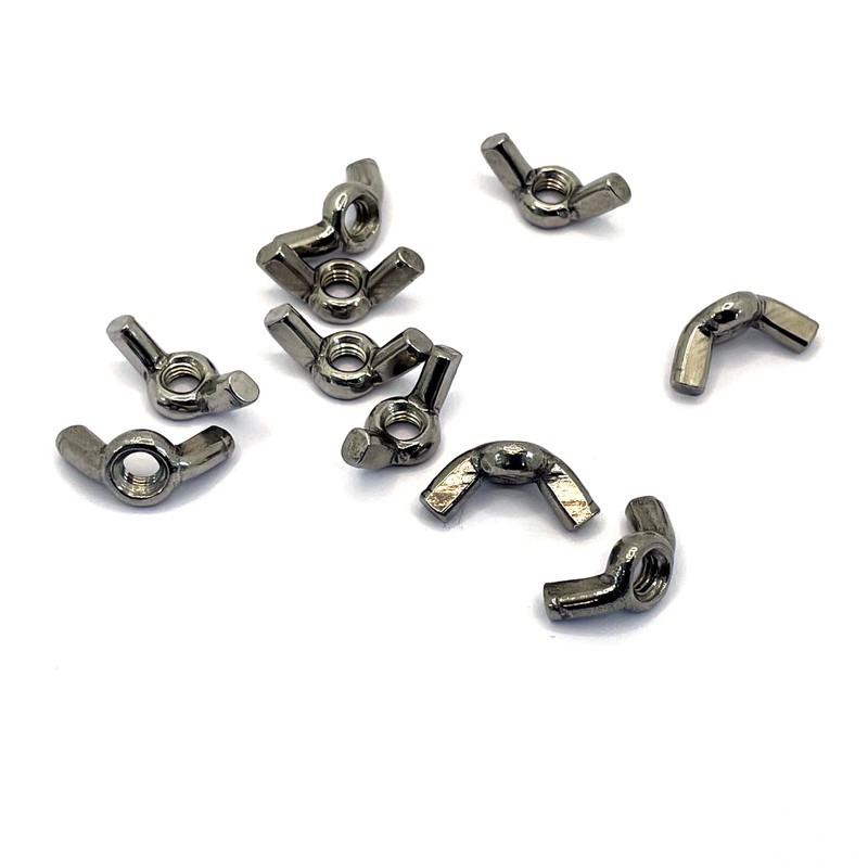 M8 Wing Nut DIN315, A4 (316) Stianless Steel (Pack of