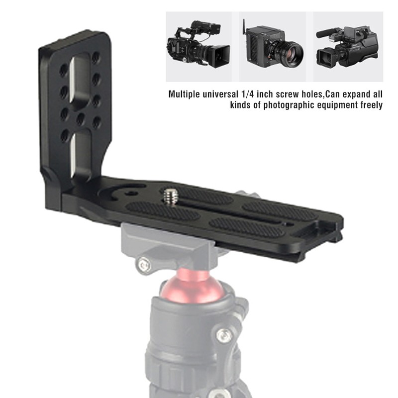 132C All Metal Universal Camera Quick Release L Plate Tripod