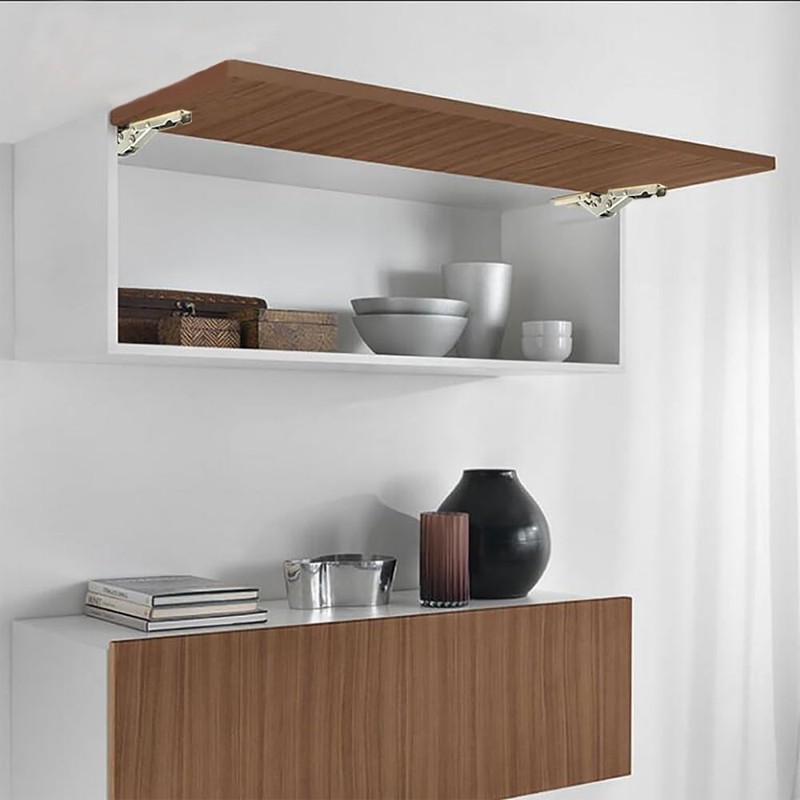 90 Degree Folding Door/Shelf Hinge Hidden Bracket Table Holder Furniture