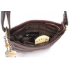 Catwalk Collection Handbags - Small Leather Crossbody Bag For Women