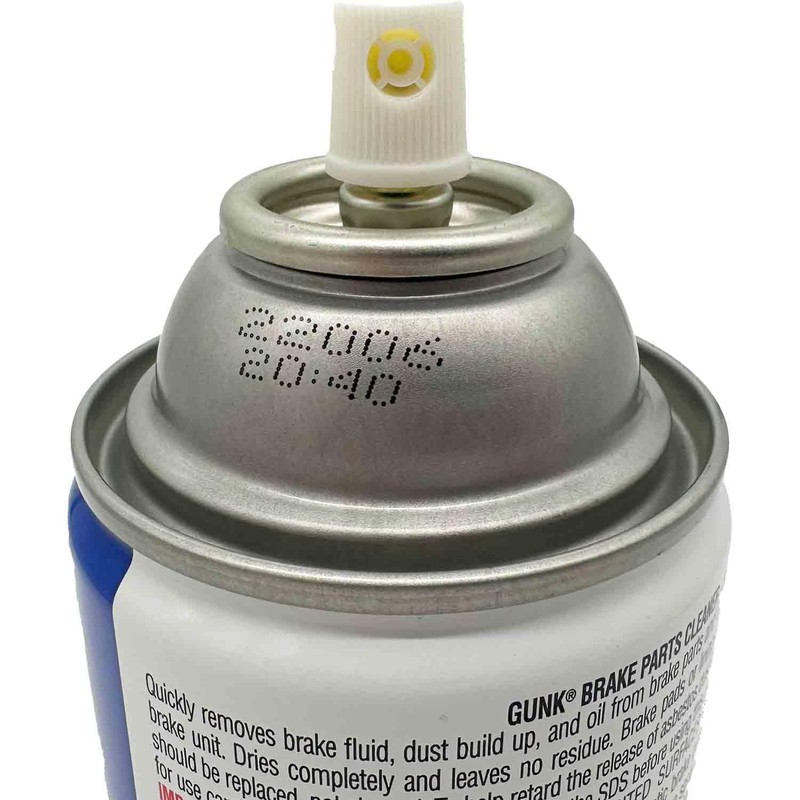GUNK M705-12PK Non-Chlorinated Brake Cleaner - 14 oz., (Case of