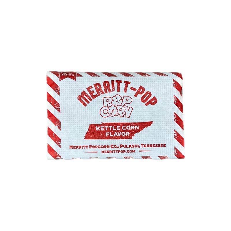 Merritt-Pop Premium Microwave Tennessee Popcorn - 20 packs Variety flavors