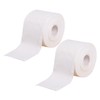 WOONEKY 2 Rolls Cotton Face Towels Disposable Cleansing Towelettes for