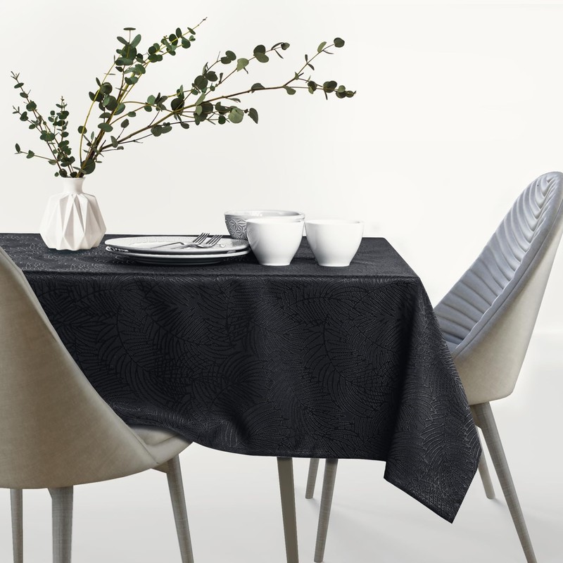 AmeliaHome Tablecloth, Lotus Effect, Water-resistant