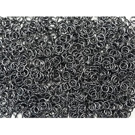 Chainmail Joe 1/2 Pound Stormy Gray Anodized Aluminum Jump Rings 16G 5/16" ID (1500 Rings)