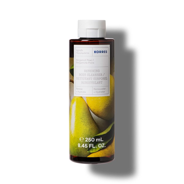 KORRES Renewing Body Cleanser, Bergamot Pear, 8.45 fl. Oz.