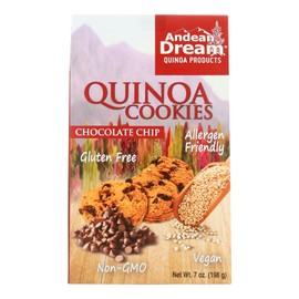 Andean Dream Quinoa Chocolate Chip Cookies, 7 Ounce -- 6 per case.6