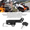 Motorcycle Helmet Lock Keys AntiTheft Security Stainless Steel Fit for