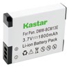Kastar Battery for Panasonic DMW-BCM13 BCM13PP and Lumix DMC-FT5 DMC-LZ40
